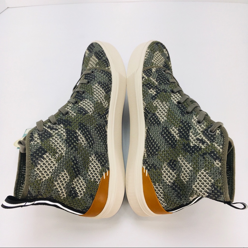 TOMS Trvl Lite Dusty Olive Camo High Top Sneakers - Picture 8 of 14